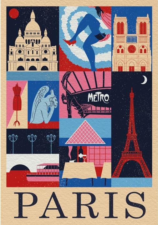 Produktbild Clementoni Puzzle Paris Teilen (1000 Teile)