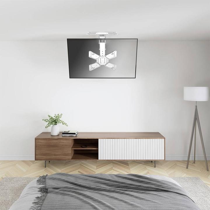 Produktbild myWall Motorisierter & klappbarer Deckenhalter für Flachbildschirme (Decke, 65")