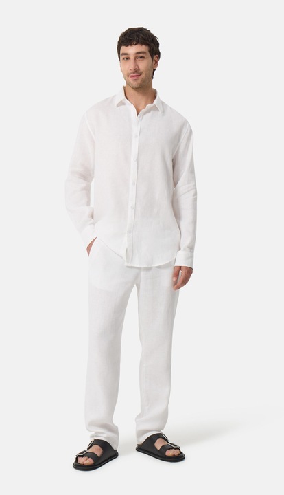 Immagine prodotto Cash-Mere Camicia di lino a maniche lunghe (S)