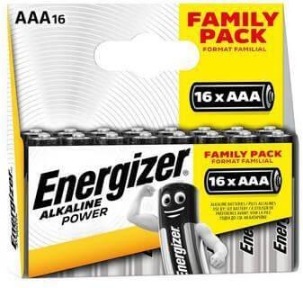 Actual product image Energizer Batteries AAA/LR03 (16 pcs., AAA)