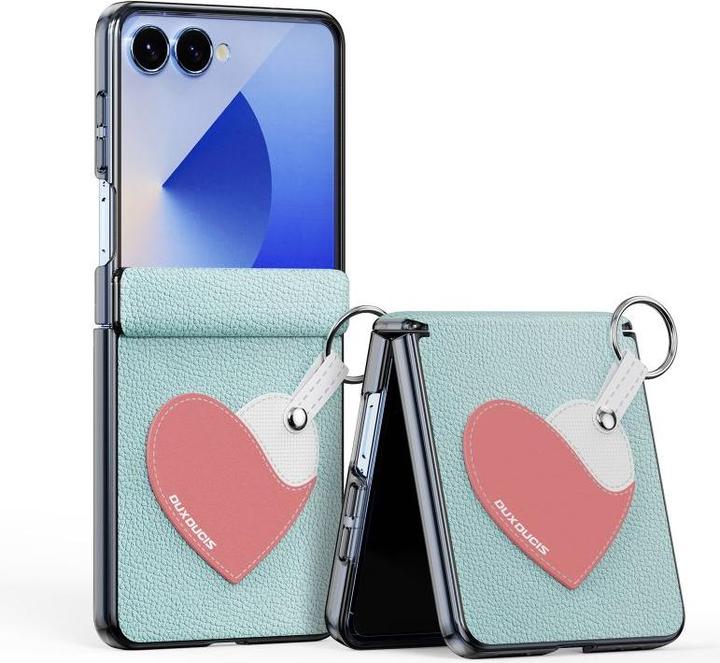 Produktbild Dux Ducis Luvy Series Leder Hardcase Hülle (Samsung Galaxy Z Flip7)