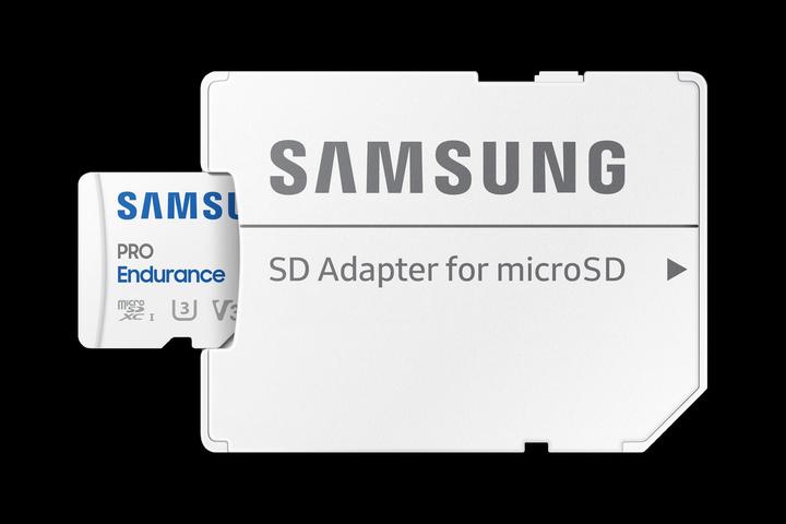 Actual product image Samsung PRO Endurance (128 GB, microSDXC, U3, UHS-I)