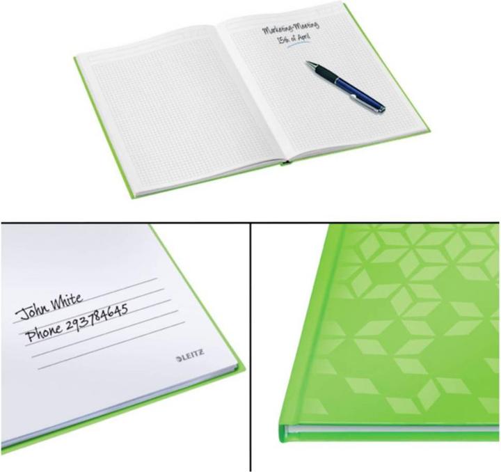 Actual product image Leitz Wow (A5, Checked, Hardcover)