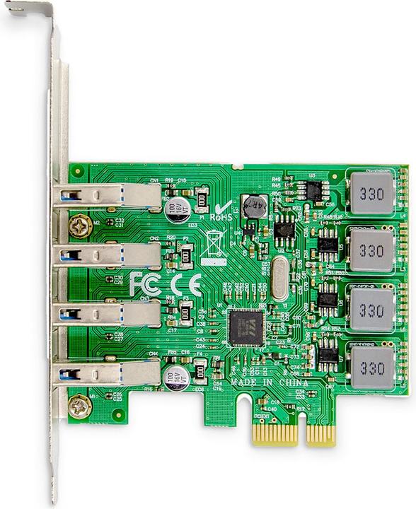 Image du produit Digitus Carte add-on PCI Express 4 ports USB 3.0