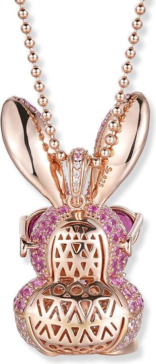 Actual product image Seinerzeit Ms. Roxy bunny pendant (Silver 925, Enamel)