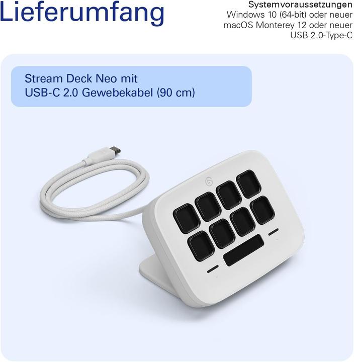 Produktbild Elgato Stream Deck Neo