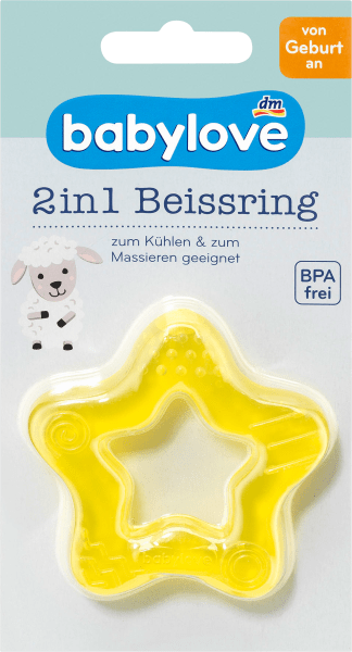 Actual product image dm babylove Teething ring