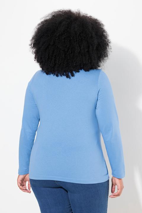 Produktbild Ulla Popken Shirt, Rollkragen, Slim, Langarm (50, 52)