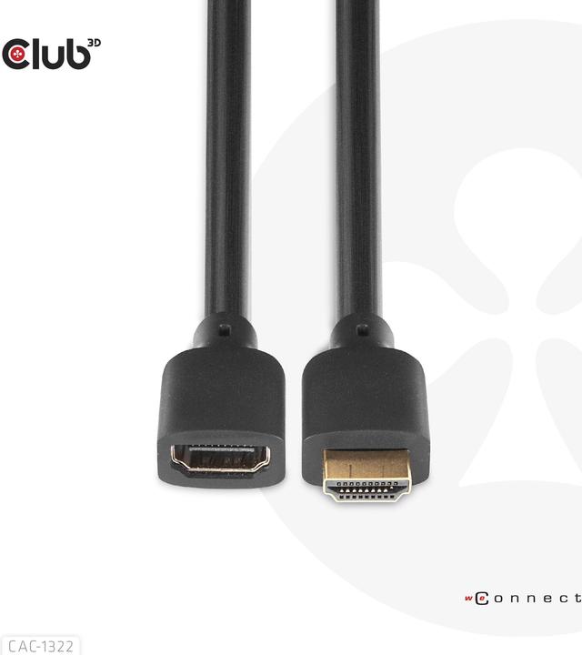 Immagine prodotto Club 3D HDMI (Tipo A) - HDMI (Tipo A) (1 m, HDMI, 2.1)