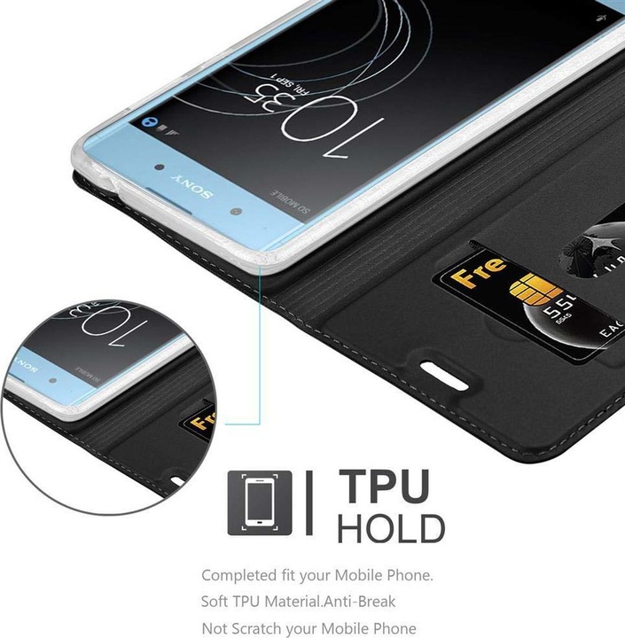 Produktbild Cadorabo Book Classy Style Cover (Sony Xperia XA1)