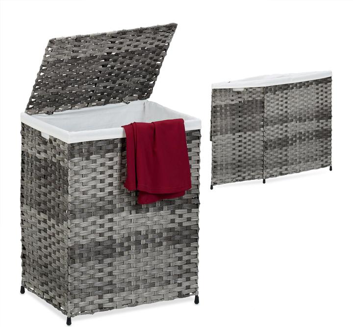 Image du produit Relaxdays Panier à laver (90 l)