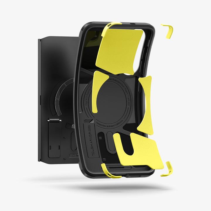 Produktbild Spigen - Tough Armor MagSafe - Samsung Galaxy S25 Edge - Black (Samsung Galaxy S25 Edge)