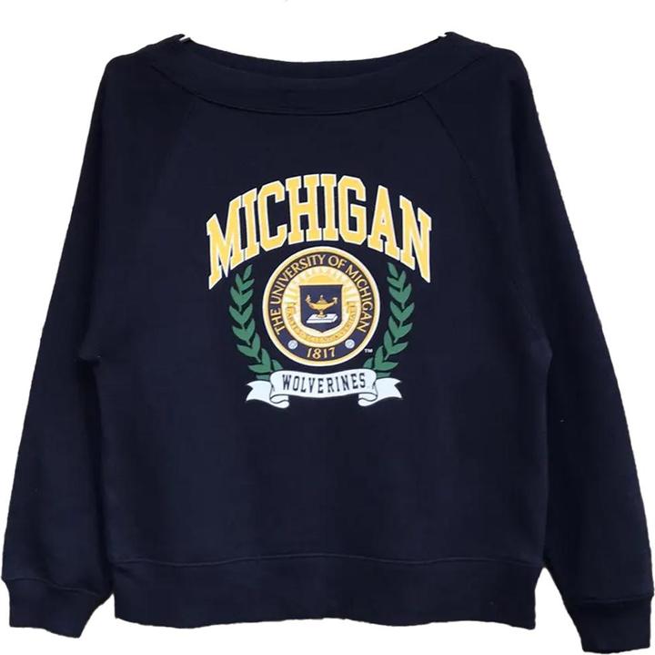 Actual product image Park Fields Unisex Adult University of Michigan Sweatshirt (L)