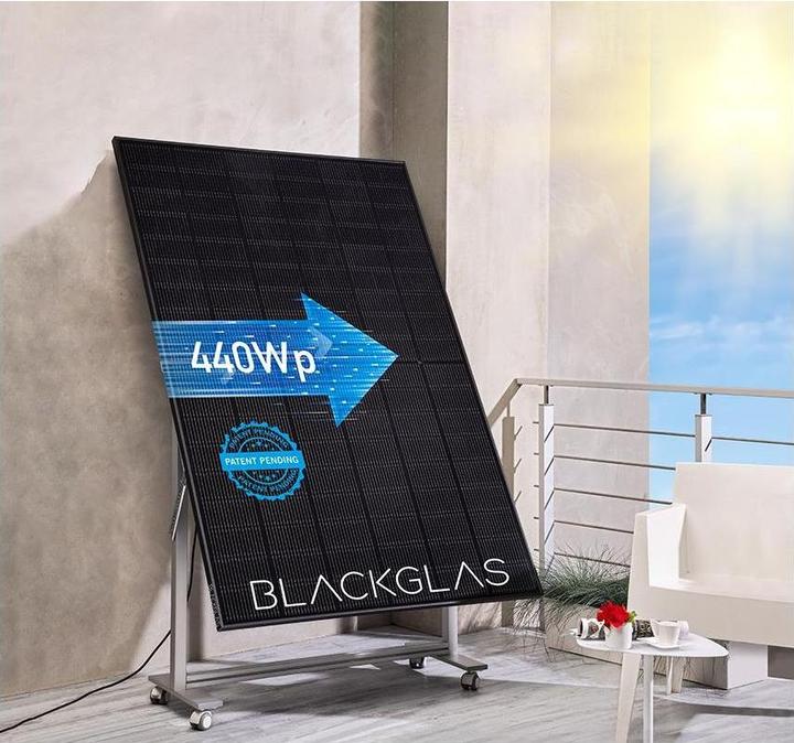 Produktbild Blackglas Solaranlage ECOmirrorPRO 440 Wp (440 W)