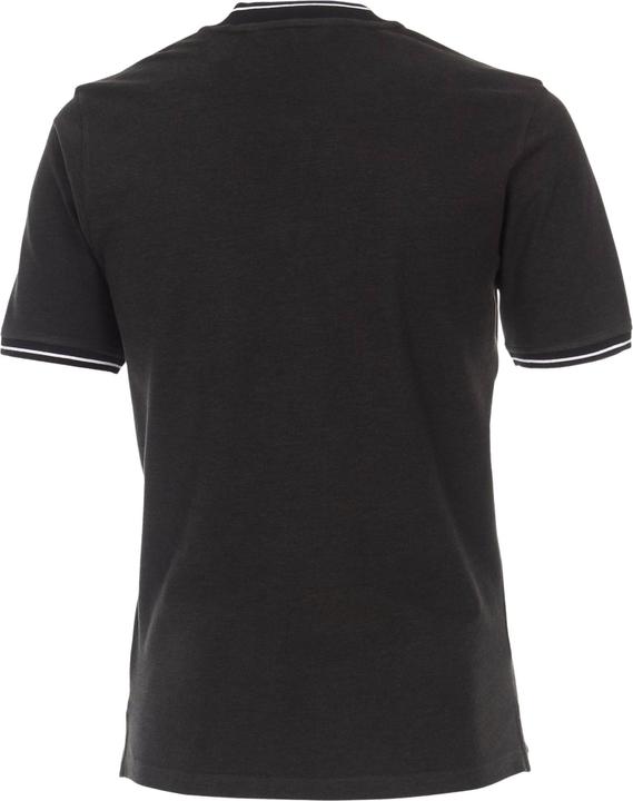 Immagine prodotto Casa Moda Polo Camicia Polo a maniche corte con colletto college e strisce a contrasto (M)