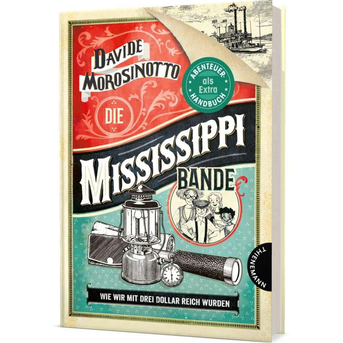 Die Mississippi-Bande, Kinderbücher von Davide Morosinotto, Mathias Weber, Cornelia Panzacchi, Moro Stefano