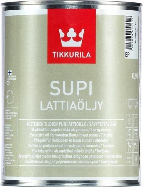 Immagine prodotto Tikkurila Supi Lattiaoljy Olio Per Pavimenti Ec-Pm 0,9l