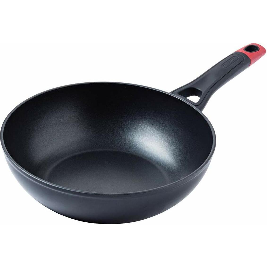 Pyrex Nero Wok Panna Optima 28 Cm 28 Cm, Padella + Pentola,