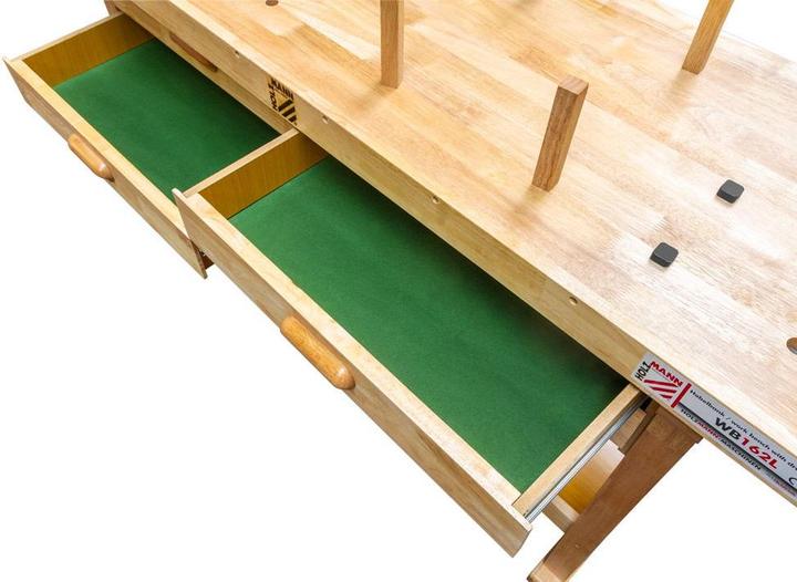 Produktbild Holzmann WB162L Hobelbank WB162L (B x H x T) 1625 x 860 x 510mm (162.50 cm, 51 cm)