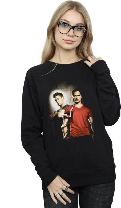 Actual product image Supernatural Womens/Ladies Heaven And Hell Sweatshirt (S)
