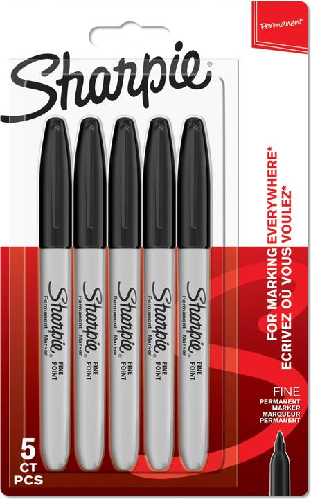 Produktbild Sharpie Marker Rundspitze F (5x)