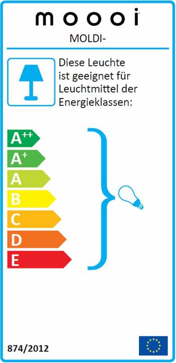 Label énergétique Moooi Chère Ingo, chère lampe suspendue (E27)