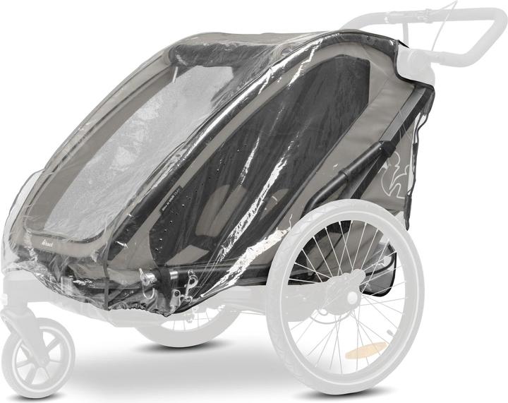 Produktbild Hauck Regenschutz für Fahrradanhänger Bike N Walk