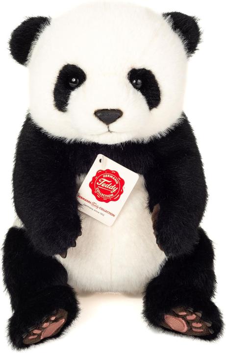Produktbild Teddy Hermann Panda sitzend 28cm (11 cm)