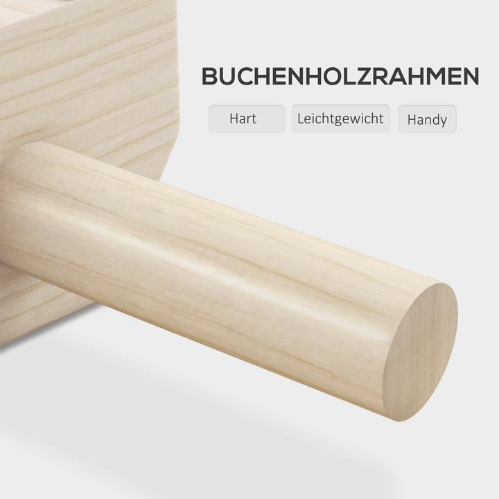 Actual product image SportNow Liegestützgriffe Buchenholz Naturholz