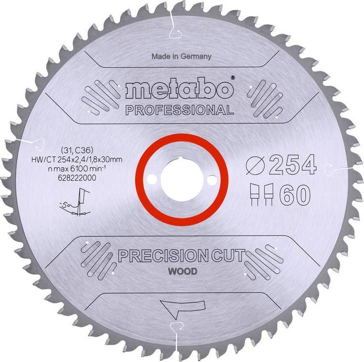 Produktbild Metabo Precision Cut Wood - Professional