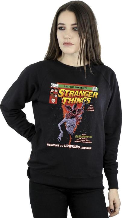 Actual product image Netflix Womens/Ladies Stranger Things Comic Cover Sweatshirt (XL)