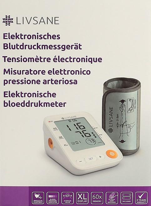 Image du produit Livsane elektronisches Blutdruckmessgerät (Tensiomètre à bras)