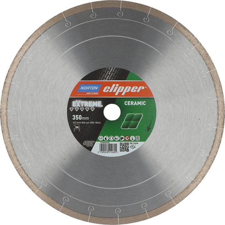 Productafbeelding Norton Clipper Diamantschijf Extreem keramisch Ø 350x25,4 mm