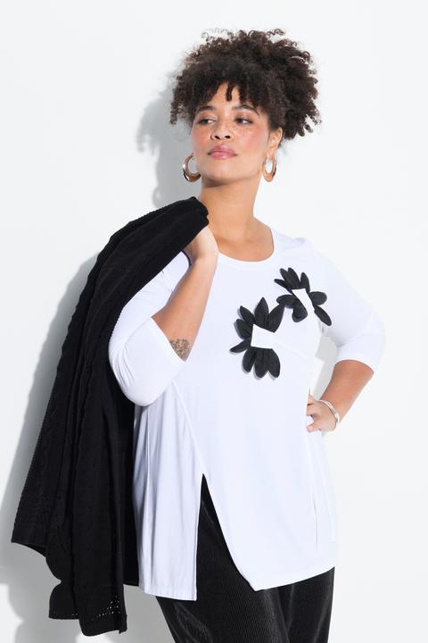 Produktbild Miamoda T-Shirt, A-Line, 3D-Blumen (42)