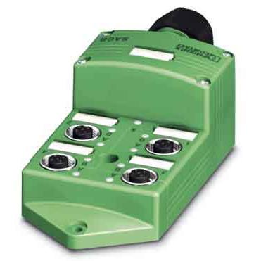 Phoenix Contact Box sensore/attuatore, Cavo + Spina elettrica, Verde