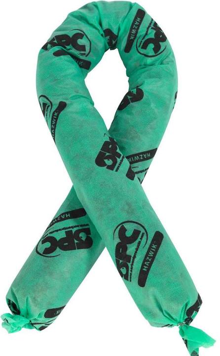 Produktbild Brady HAZ412, MINISPERRE, 76 mm Durchmesser x 122 cm, Grün, Absorptionskapazität: 43 l (12 Stück/K