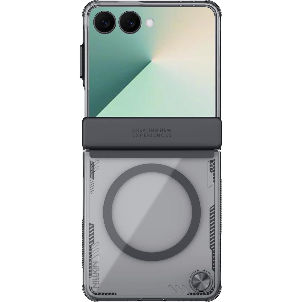 Nillkin Iceblade Magnethülle für Samsung Galaxy Z Flip 7 Schwarz (Samsung Galaxy Z Flip7), Cover smartphone, Nero