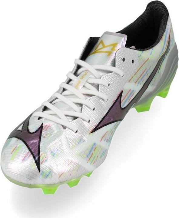 White, white/black iridescent/black, white/silver iridiscent/black