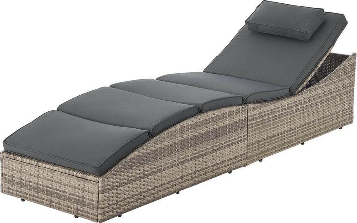Juskys Lettino pieghevole Lamia (200 cm)