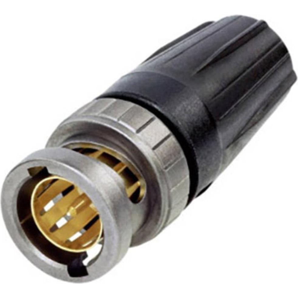 Neutrik BNC-Steckverbinder Stecker, gerade 75? 1 St., Elektronikkabel + Stecker, Schwarz