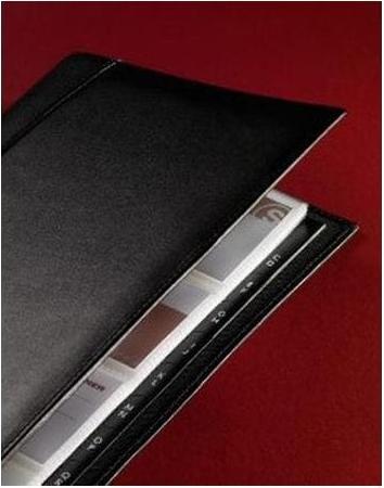 Produktbild Sigel Ice Visitenkartenringbuch Torino (9 x 6 cm)