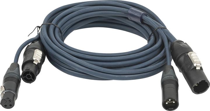Actual product image DAP-Audio FP-13 Hybrid Cable - powerCON TRUE1 & 3-pin XLR - DMX / Power 10 m (10 m)