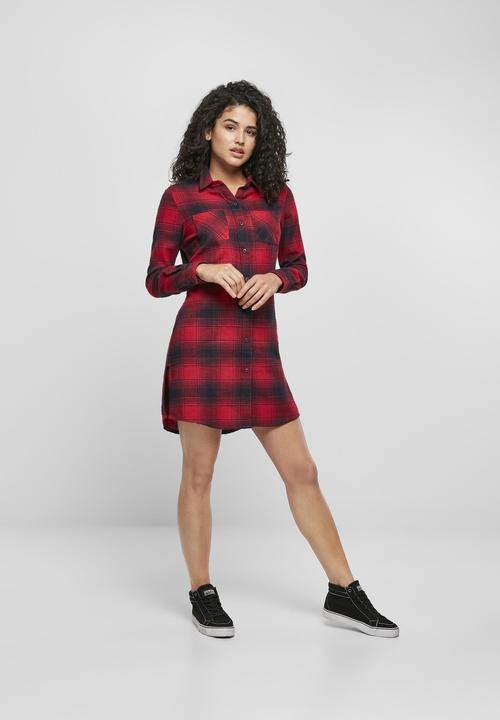 Immagine prodotto Urban Classics Abito camicia a quadri da donna (S)