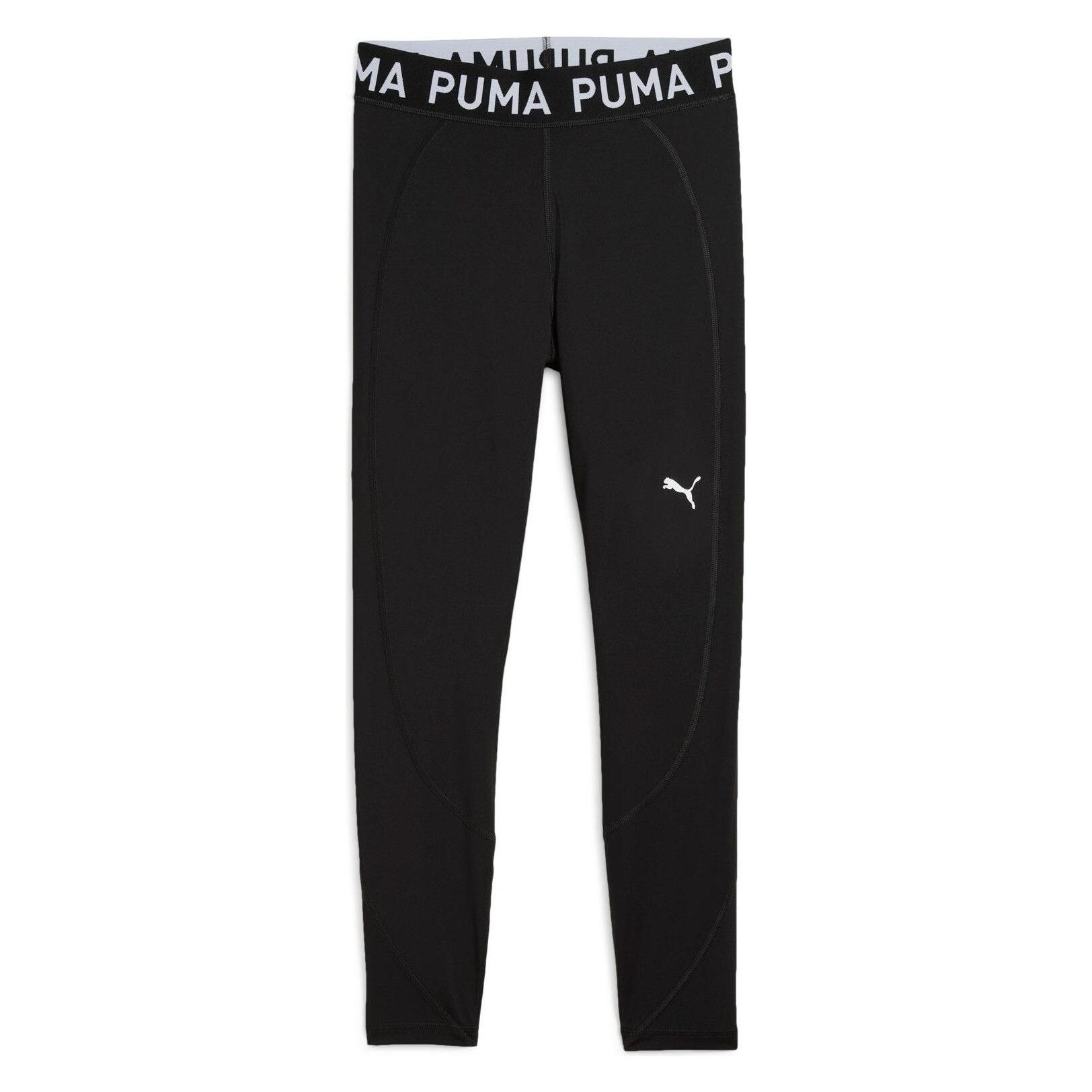 Puma, Vrouwen, Sportbroekjes, W Sterke Colorblock Strak - Hw Fl (S), Zwart