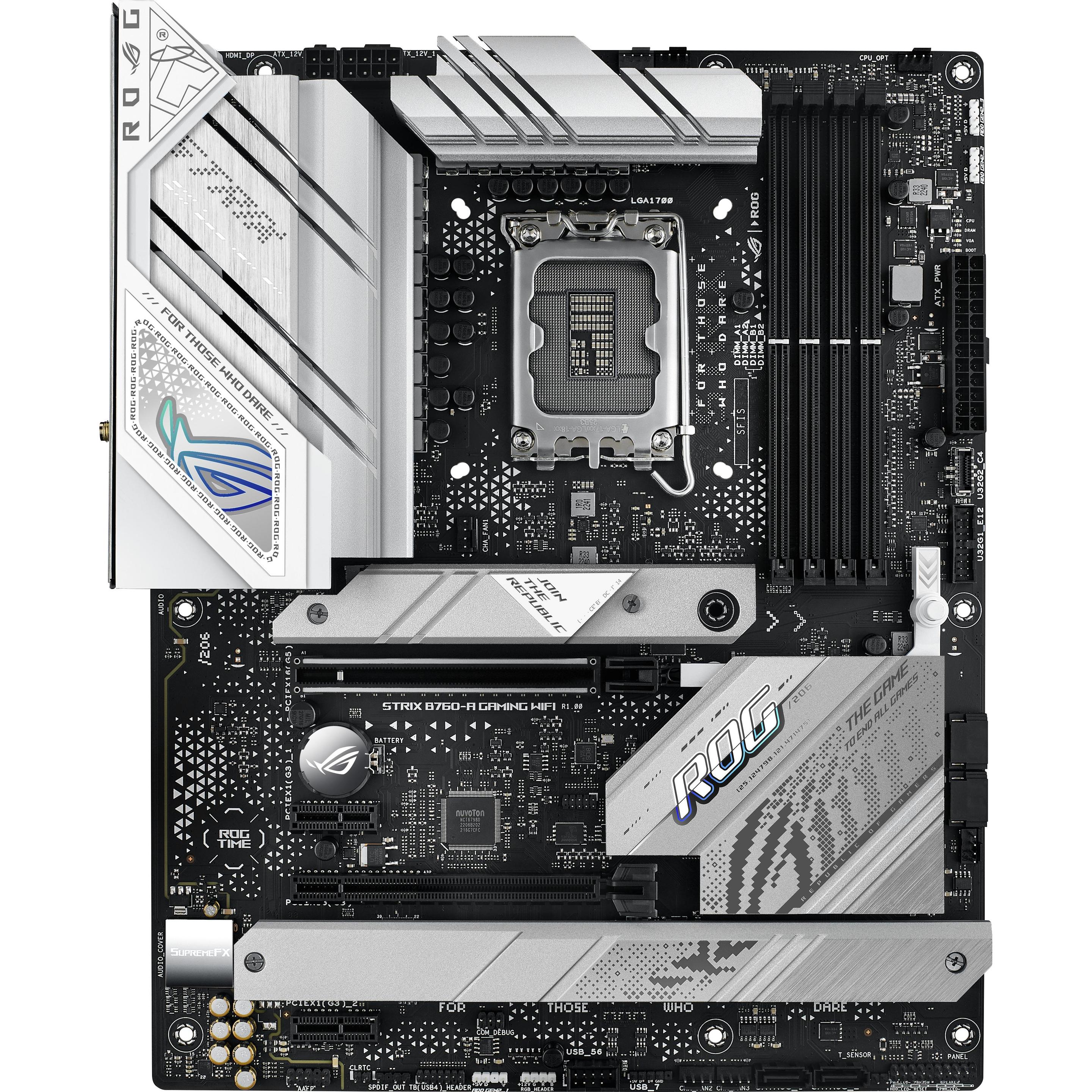 ASUS ROG STRIX B760-A GAMING WIFI (LGA 1700, Intel B760, ATX), Mainboard