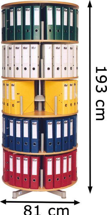 Produktbild Reef RE Drehsaeule 5 Etagen ED (81 x 193 cm)