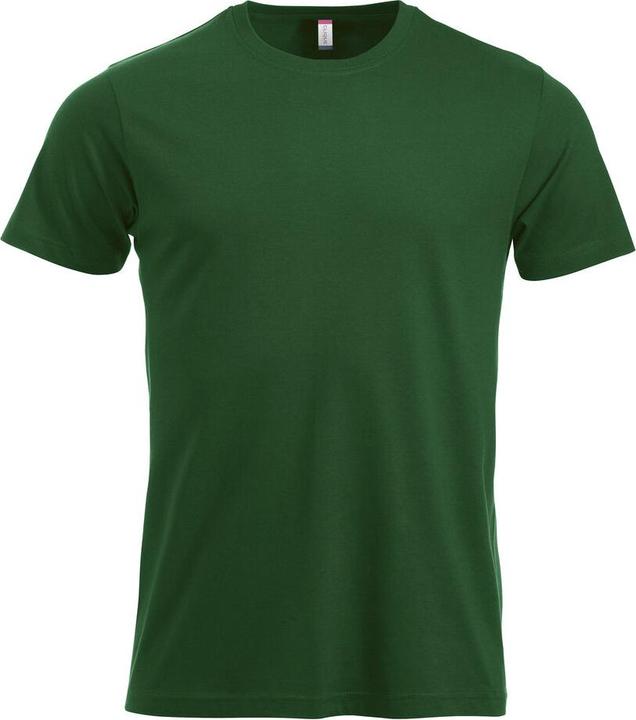 Image du produit Clique T-shirt Classic-T 029360, coton, vert bouteille, taille XL (XL)