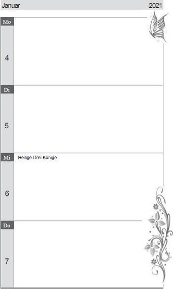 Actual product image Schedule planner 2021 (A5, Hardcover)