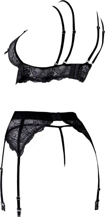 Produktbild Abierta Fina BH Strapsset L (L)