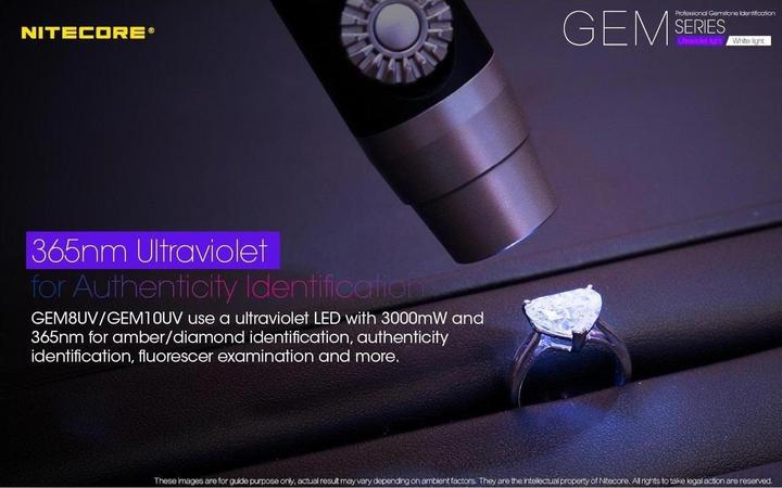 Produktbild Nitecore GEM10 UV (13.50 cm, 800 lm)